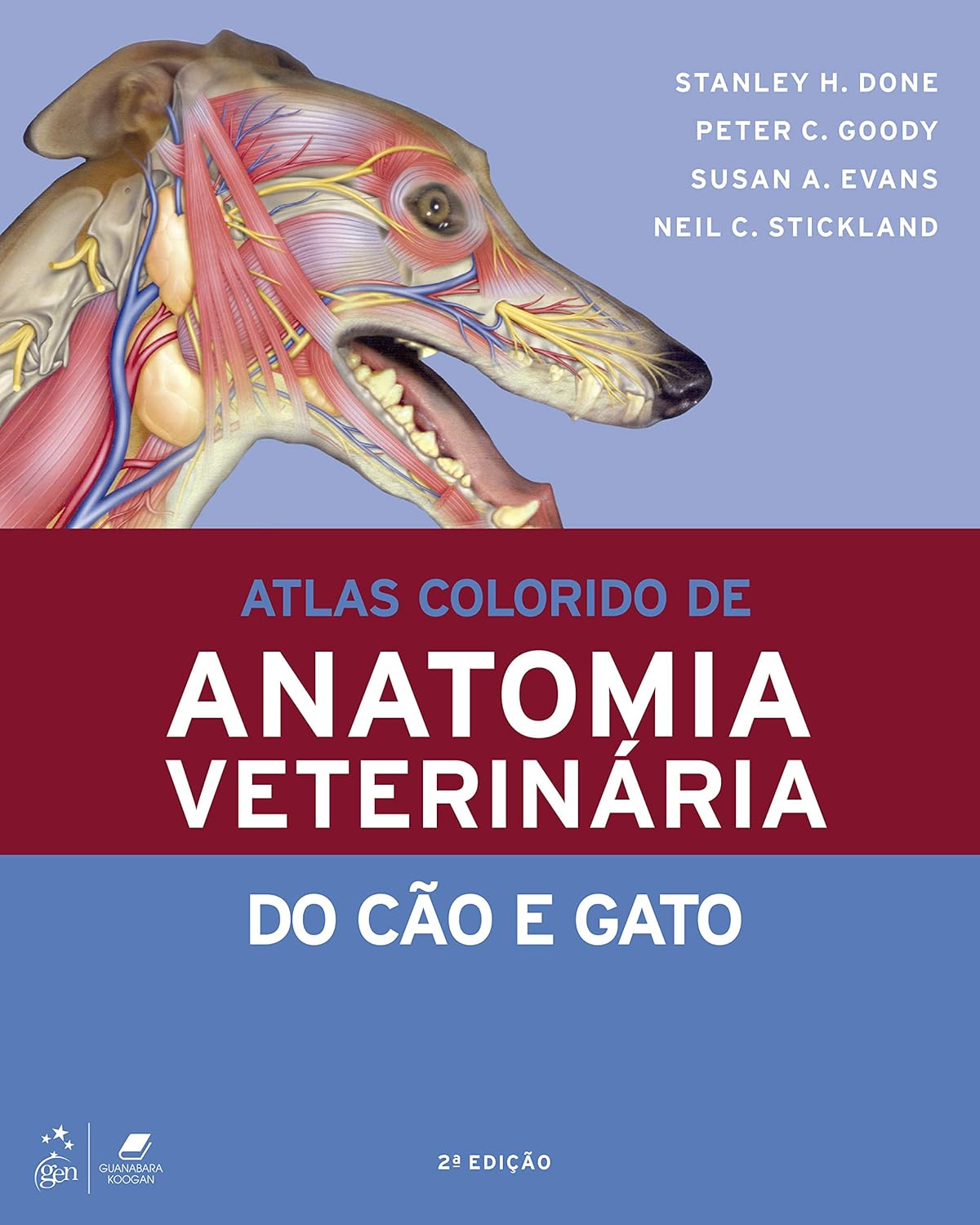 Atlas Colorido de Anatomia Veterinária do Cão e Gato